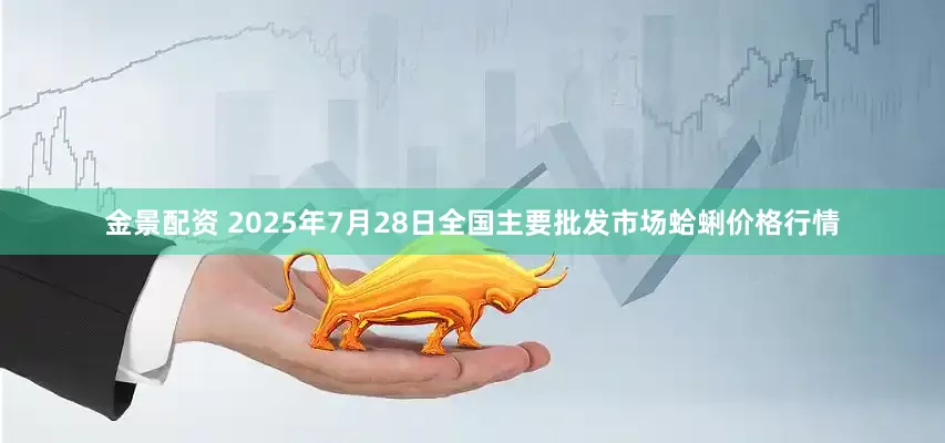 金景配资 2025年7月28日全国主要批发市场蛤蜊价格行情